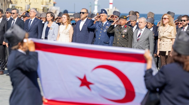 20 Temmuz Barış ve Özgürlük Bayramı İzmir'de törenle kutlandı