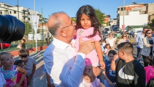 Gaziemirli çocuklar geleneksel oyunlarla sokaklara döndü