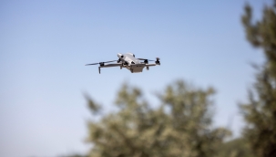 Kaçak moloz dökenlere dronlu takip