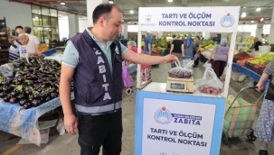 Konak'ın pazar yerlerinde güvenli alışveriş