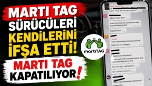 Martı TAG Sürücüleri Kendilerini İfşa Etti: "Martı TAG Kapatılıyor"