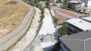 Menderes'te 19 Mayıs Caddesi Yenileniyor