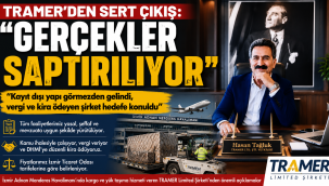Tramer'den Sert Açıklama: Gerçekler Saptırılıyor