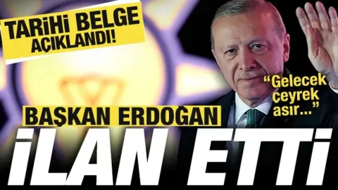AK Parti 25. yıl vizyon belgesini açıkladı, Erdoğan önsözünü yazdı