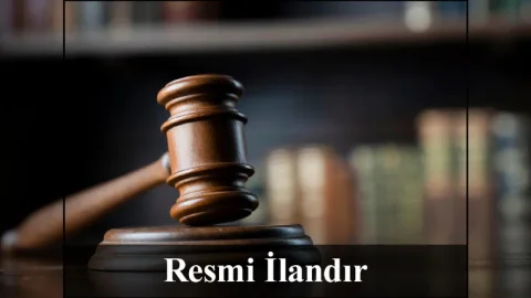 Bursa 2. Sulh Hukuk Mahkemesi resmi ilan yayımladı