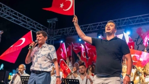 Büyükpark'ta muhteşem gece