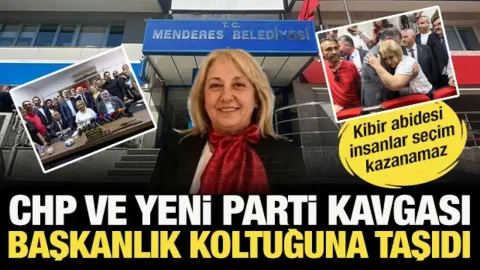 CHP ile Yeni Parti anlaşmazlığı Menderes'te AK Parti adayını başkan vekili yaptı