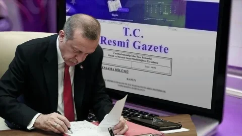 Erdoğan imzalı atama kararları Resmi Gazete'de
