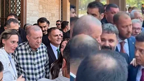 Erdoğan Marmaris'te vatandaşlarla buluştu; Acar Ünlü ile dikkat çeken diyalog