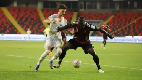 Gaziantep FK ile Alanyaspor yenişemedi: Antep'te 1-1