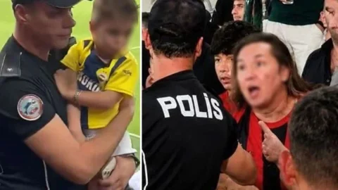 Gençlerbirliği-Fenerbahçe maçında küçük çocuğun formasını çıkarttıran taraftara gözaltı kararı