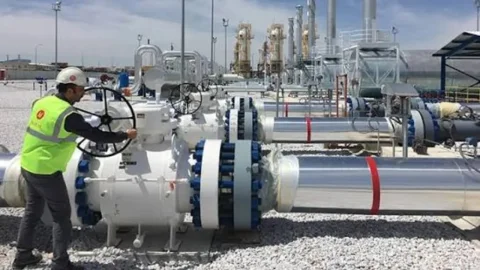 Haziranda Türkiye'nin doğal gaz ithalatı yıllık yüzde 6,19 düştü