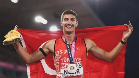 İsmail Nezir Avrupa Atletizm Şampiyonası'nda bronz madalya kazandı
