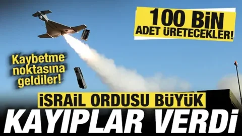 İsrail yıllık yaklaşık 100 bin saldırı dronu üretecek