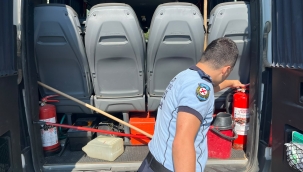 İzmir'de işçi servislerine sıkı denetim