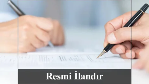 Karayolları 8. Bölge Müdürlüğü resmi ilan yayımladı