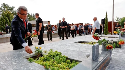 KKTC'de 52 yıl sonra Muratağa, Sandallar ve Atlılar şehitleri dualarla anıldı
