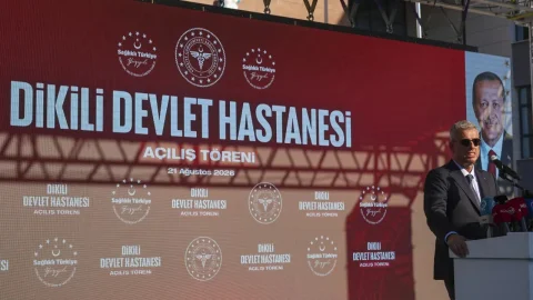 Memişoğlu: İzmir'e 1.800 yatak kapasiteli Tınaztepe Şehir Hastanesi yapılacak