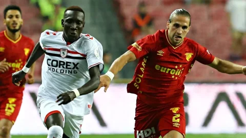 Samsunspor ile Göztepe 3-3 berabere kaldı