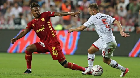 Samsunspor ile Göztepe 3-3 berabere kaldı; galibiyet 90'da kaçtı