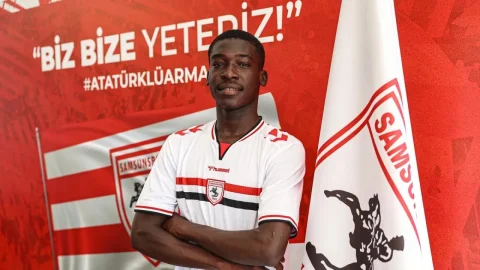 Samsunspor Mbatoloum Daniel ile 5 yıllık sözleşme imzaladı