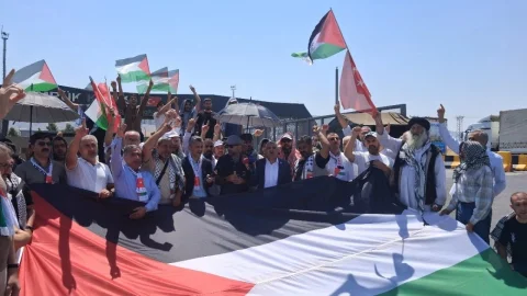 Srebrenitsa'dan yola çıkan Filistin konvoyu Türkiye'ye döndü