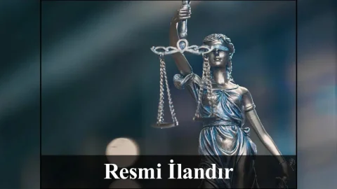 T.C. Pazarcık 3. Asliye Hukuk Mahkemesi'nden resmi ilan duyurusu