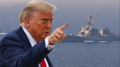 Trump Hürmüz Boğazı'nı 'Amerikan toprağı' ilan edeceğini söyledi