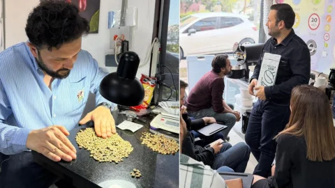 Yabancı baristalar eğitim için Türkiye'yi tercih ediyor