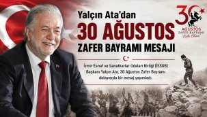 Yalçın Ata'dan 30 Ağustos Zafer Bayramı mesajı