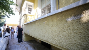 Karşıyaka'nın tarihi sağlık merkezinde restorasyon başladı