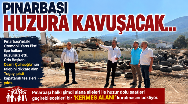 Pınarbaşı huzura kavuşacak…