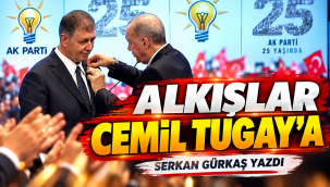 ALKIŞLAR CEMİL TUGAY'A