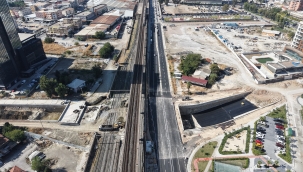 İzmir'in dev karayolu projesi el emeği ve alın teriyle ilerliyor
