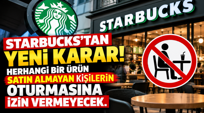 Starbucks'ta yeni dönem